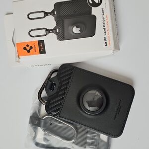 Spigen Tesla Key Card Black Air Fit Card Holder Case 2 Pack TO244